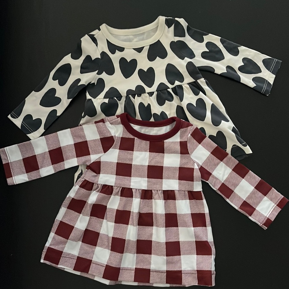 In perfect condition - 2 Cat & Jack dresses